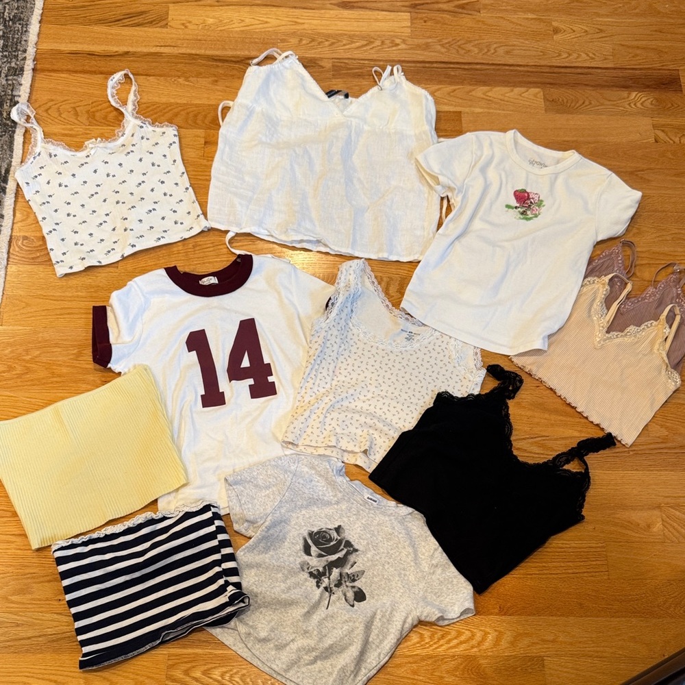 Lot brandy garage Tank Tops tube shirts t shirts